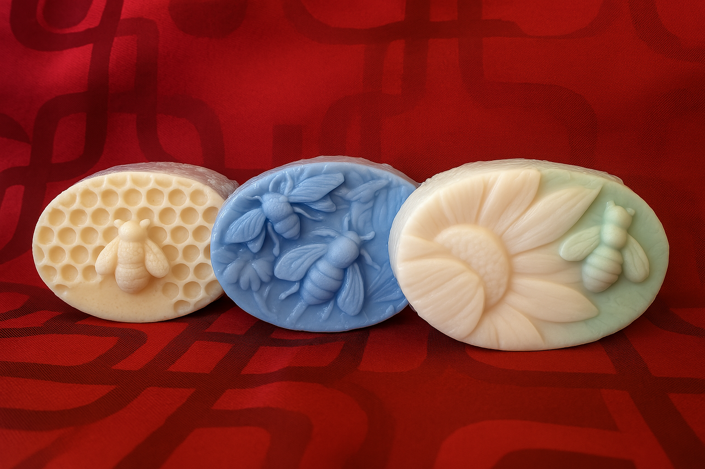 Savons artisanaux au miel et à la cire d’abeilles – Douceur naturelle pour votre peau